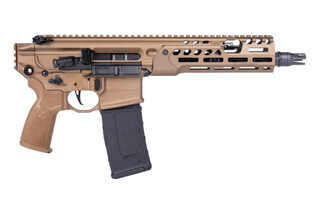 Sig Sauer MCX SPEAR-LT 9" 300 Blackout Pistol has a flat match grade trigger
